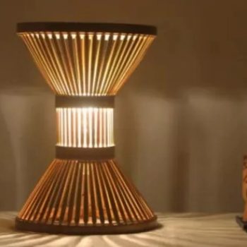 Bamboo Angular Lampshade