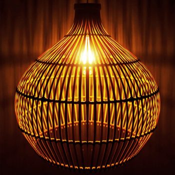 Bamboo Lampshade Dome Style