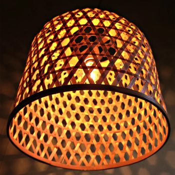 Bamboo Lampshade High Star Design