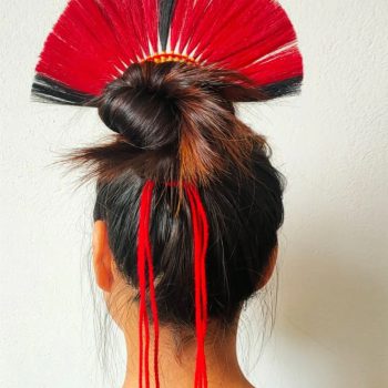 Goat Hair Naga Hair Clip