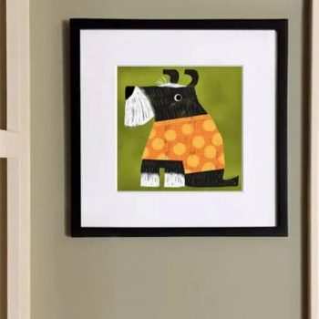 My Schnauzer Doggo Handmade Artwork